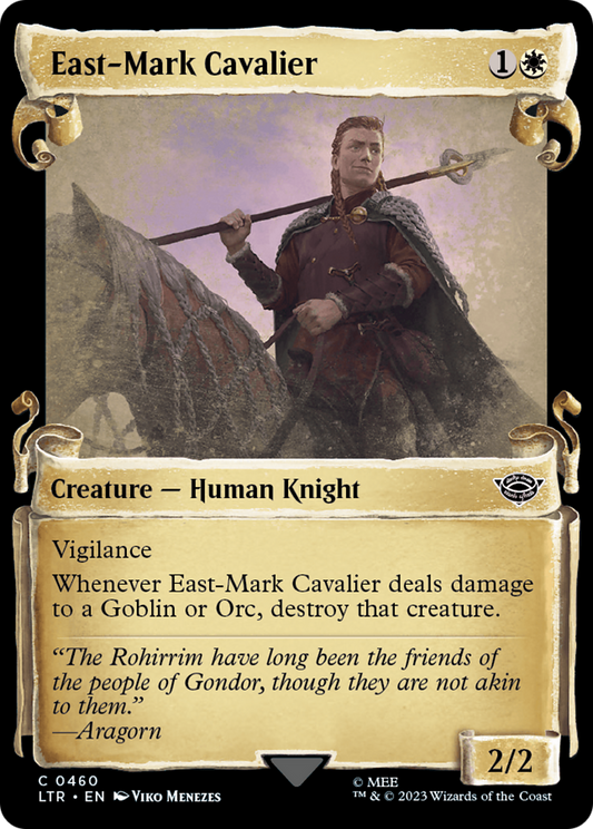 East-Mark Cavalier (LTR-460) (Showcase) (Scroll) (Foil)