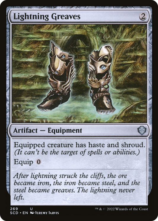 Lightning Greaves (SCD-269)