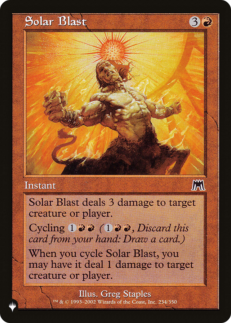 Solar Blast (LIST-ONS-234)
