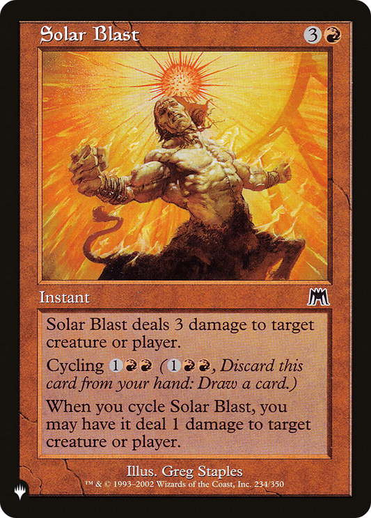 Solar Blast (LIST-ONS-234)