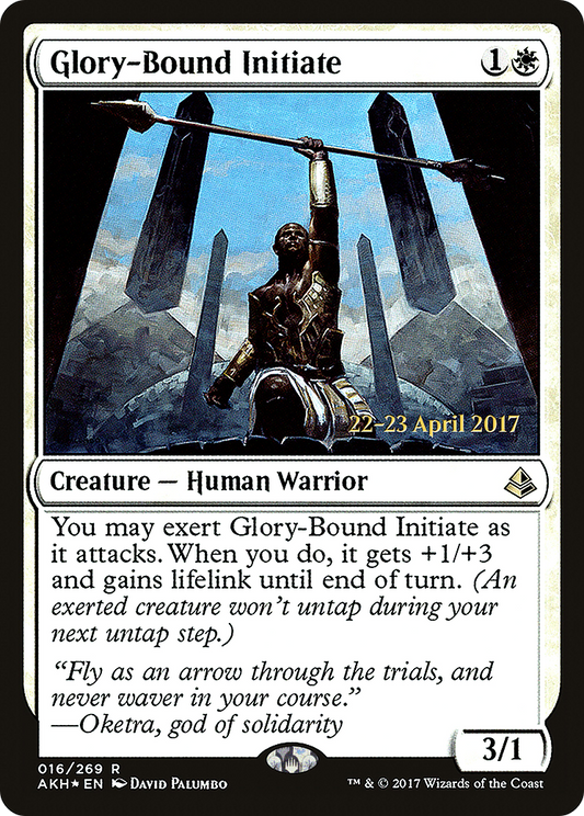 Glory-Bound Initiate (PRE-16S) (Foil)