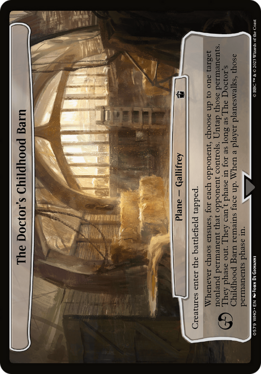 The Doctor's Childhood Barn (WHO-579)