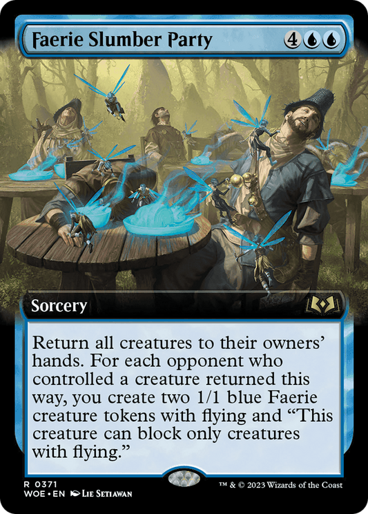 Faerie Slumber Party (WOE-371) (Extended Art) (Foil)