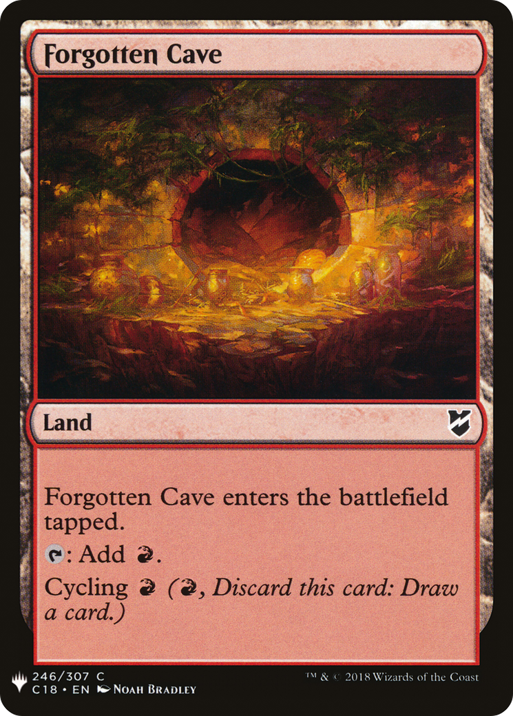 Forgotten Cave (LIST-C18-246)