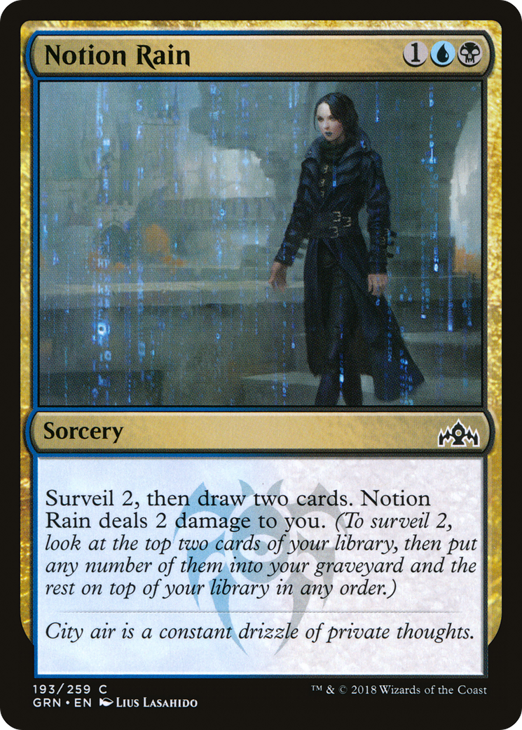 Notion Rain (GRN-193) (Foil)