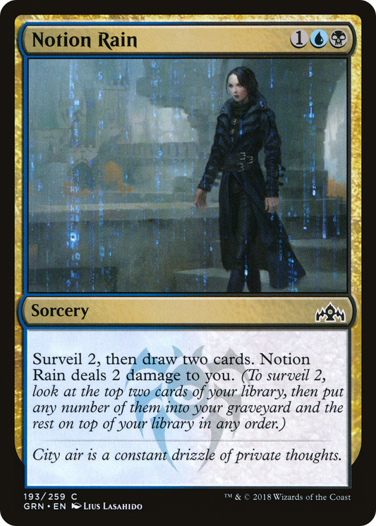 Notion Rain (GRN-193) (Foil)