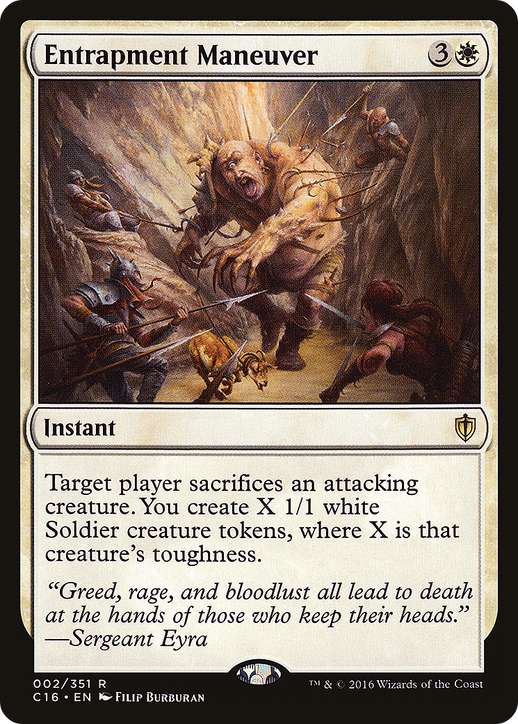 Entrapment Maneuver (C16-002)