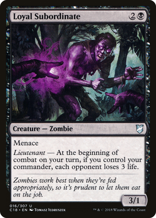 Loyal Subordinate (C18-016)