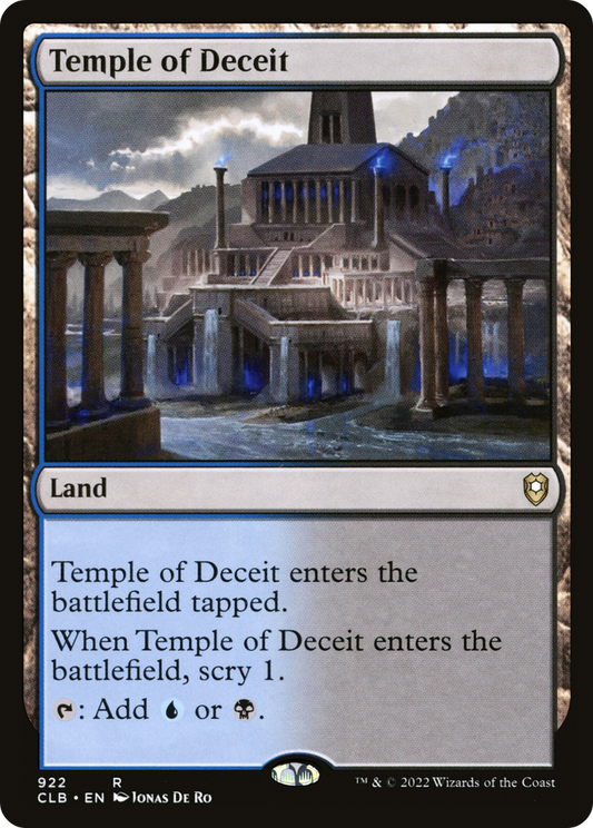 Temple of Deceit (CLB-922)