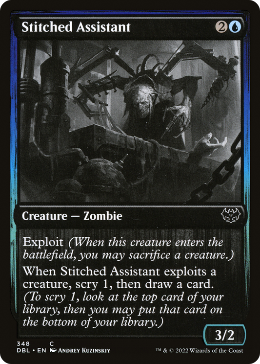 Stitched Assistant (DBL-348) (Foil)
