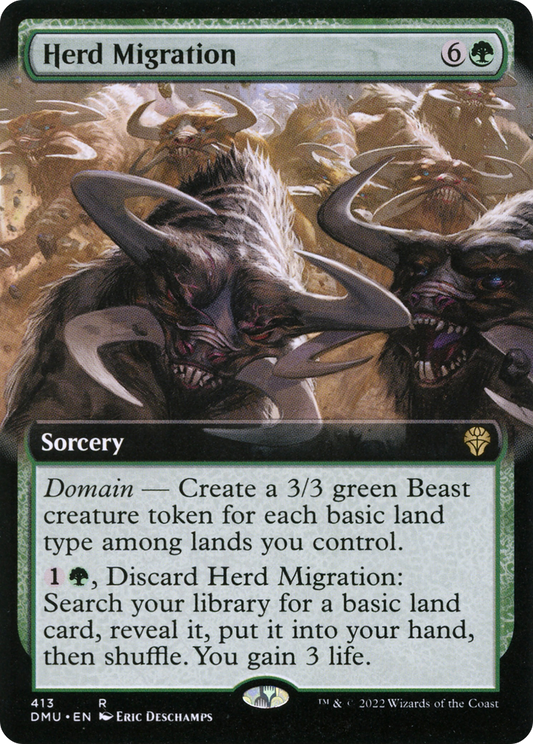 Herd Migration (DMU-413) (Extended Art)