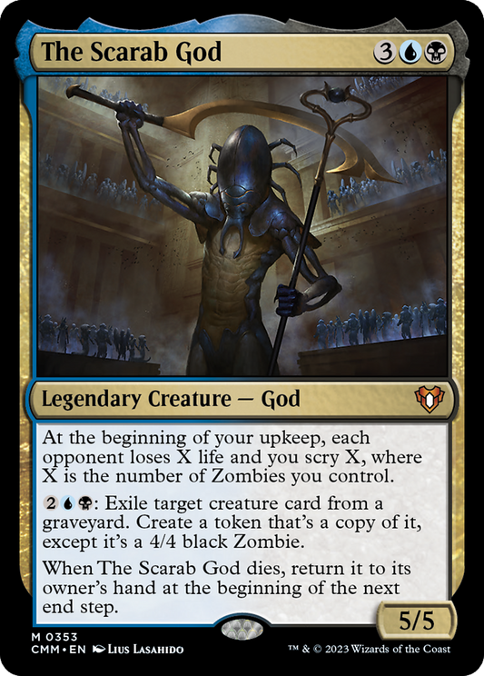 The Scarab God (CMM-353) (Foil)