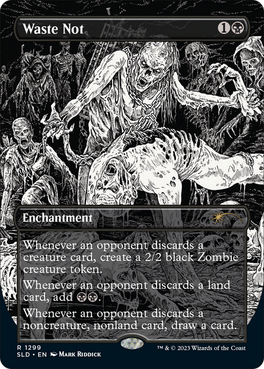 Waste Not (SLD-1299) (Borderless) (Foil)