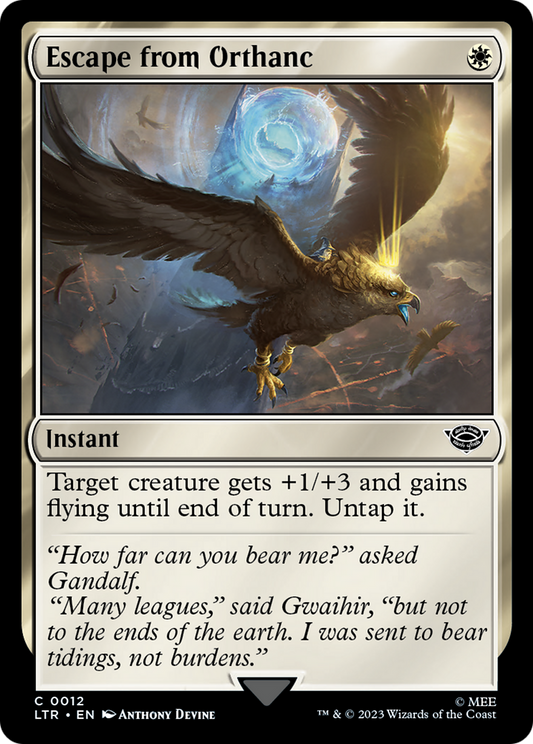 Escape from Orthanc (LTR-012) (Foil)