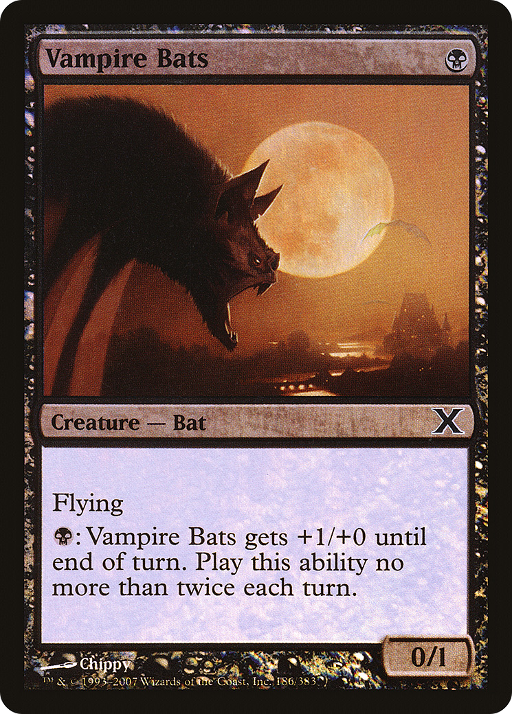 Vampire Bats (10E-186★) (Foil)