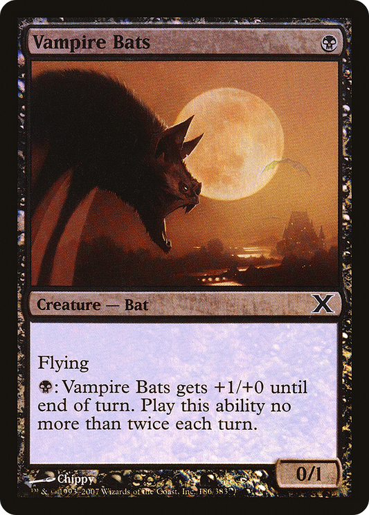 Vampire Bats (10E-186★) (Foil)