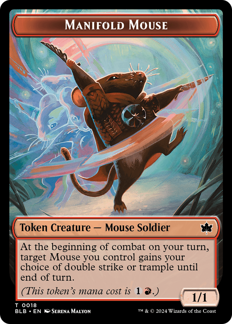 Manifold Mouse Token (BLB-018)