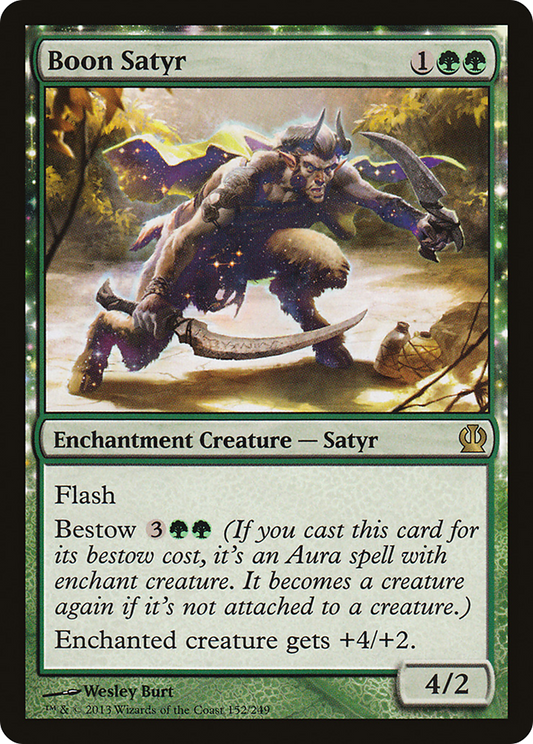 Boon Satyr (THS-152) (Foil)