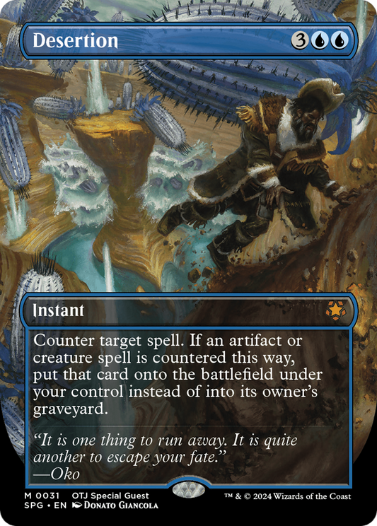 Desertion (SPG-031) (Borderless) (Foil)