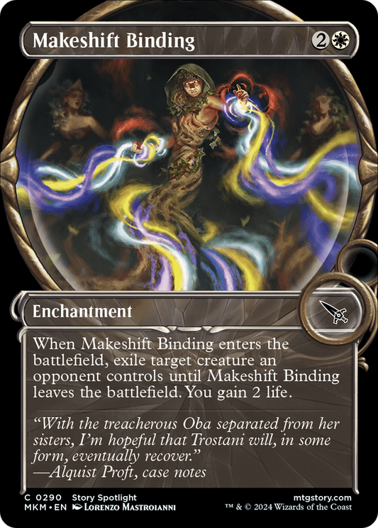 Makeshift Binding (MKM-290) (Showcase) (Foil)