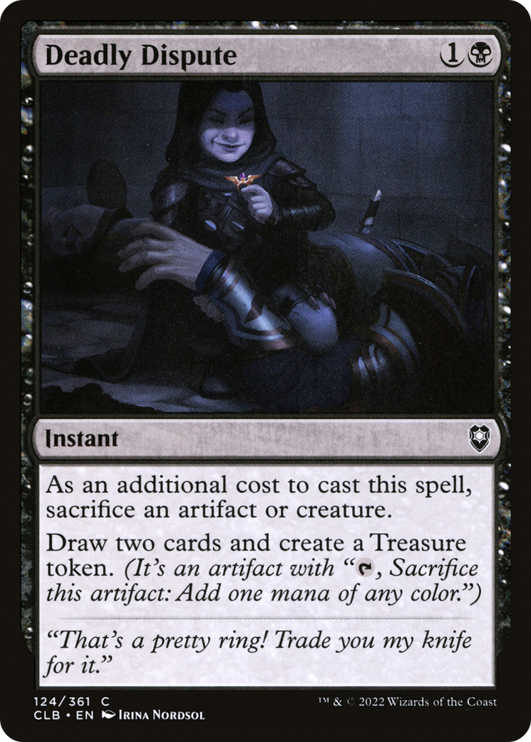 Deadly Dispute (CLB-124) (Foil)