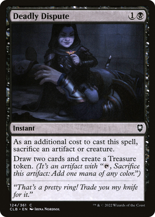 Deadly Dispute (CLB-124) (Foil)