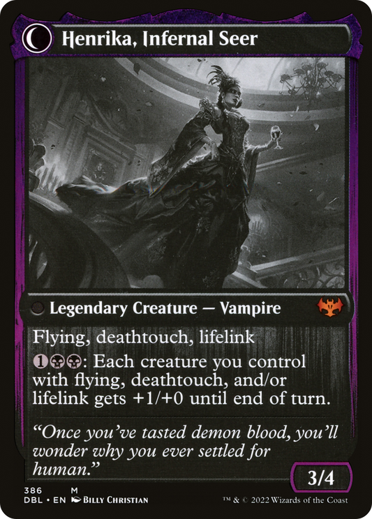 Henrika Domnathi // Henrika, Infernal Seer (DBL-386)