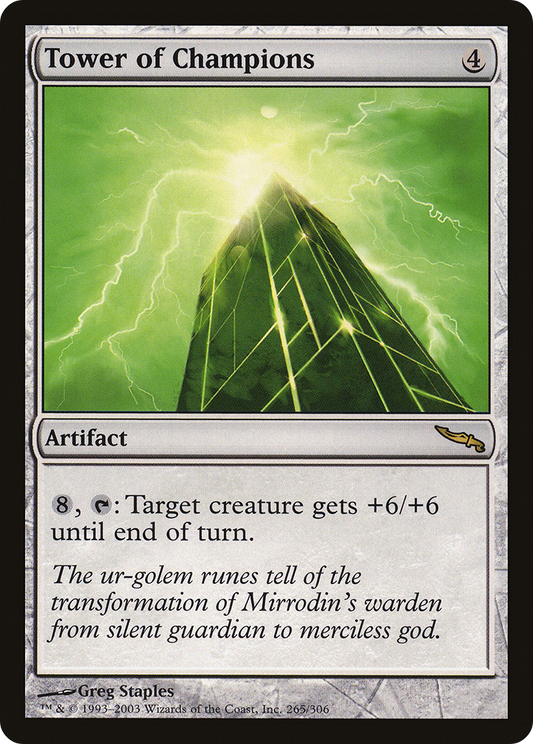 Tower of Champions (MRD-265) (Foil)