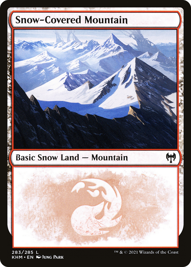Snow-Covered Mountain (KHM-283) (Foil)