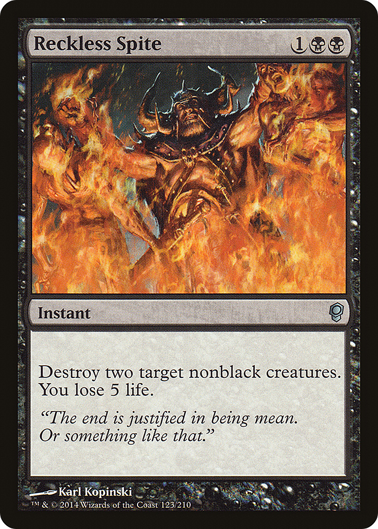 Reckless Spite (CNS-123) (Foil)