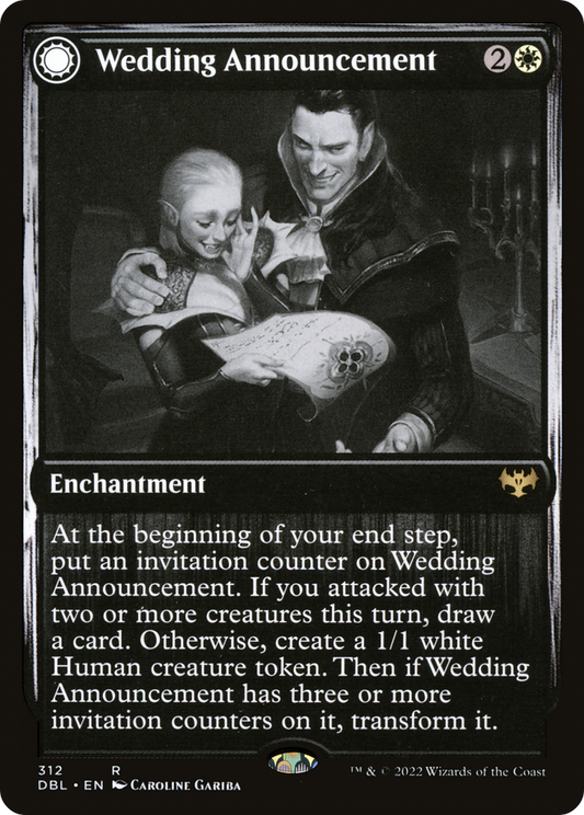 Wedding Announcement // Wedding Festivity (DBL-312)