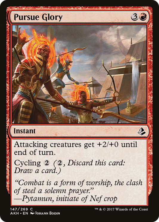 Pursue Glory (AKH-147) (Foil)