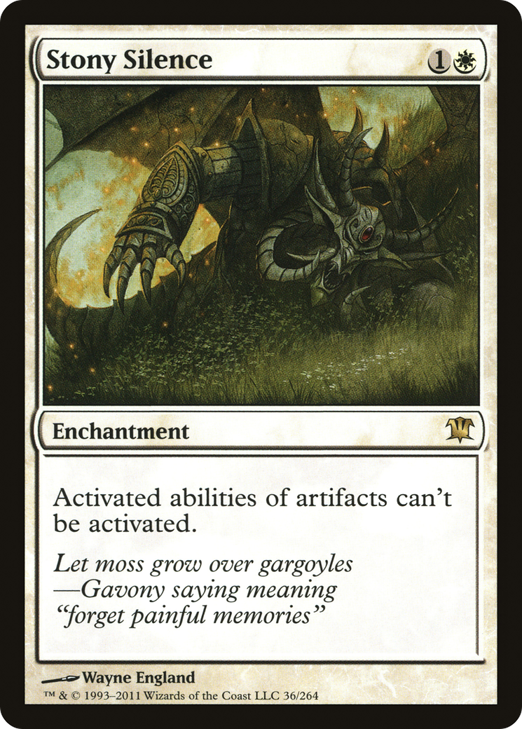 Stony Silence (ISD-036) (Foil)