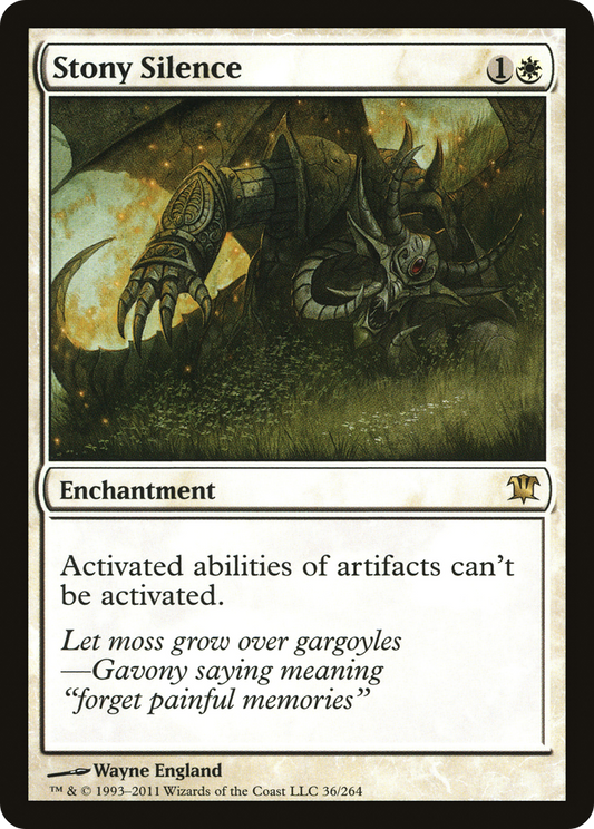 Stony Silence (ISD-036) (Foil)