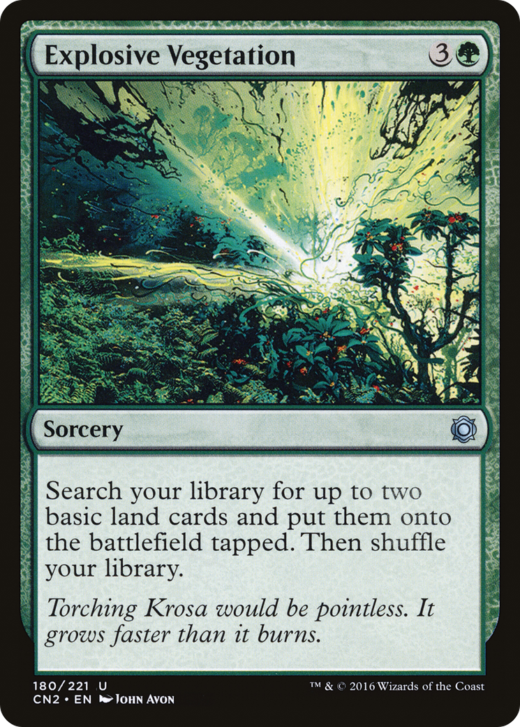 Explosive Vegetation (CN2-180) (Foil)