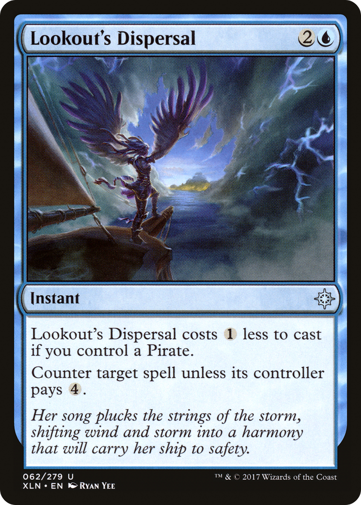 Lookout's Dispersal (XLN-062) (Foil)