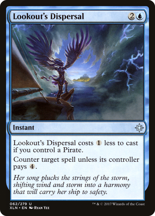 Lookout's Dispersal (XLN-062) (Foil)
