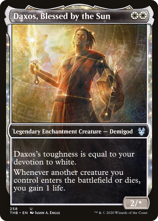 Daxos, Blessed by the Sun (THB-258) (Showcase) (Foil)