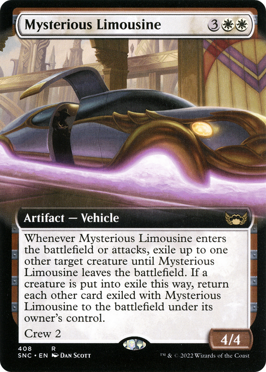 Mysterious Limousine (SNC-408) (Extended Art) (Foil)