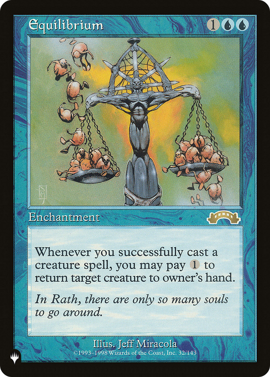 Equilibrium (LIST-EXO-32)
