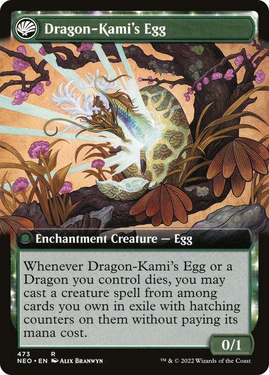The Dragon-Kami Reborn // Dragon-Kami's Egg (NEO-473) (Extended Art)