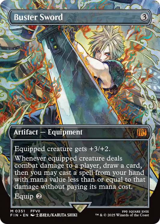 Buster Sword (FIN-351) (Borderless)