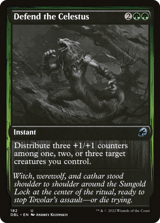 Defend the Celestus (DBL-182) (Foil)