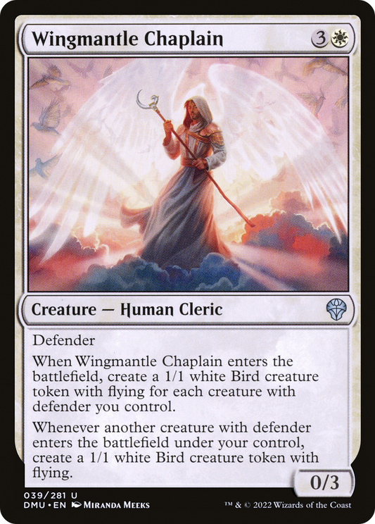 Wingmantle Chaplain (DMU-039) (Foil)