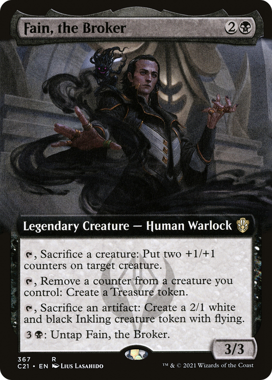 Fain, the Broker (C21-367) (Extended Art)