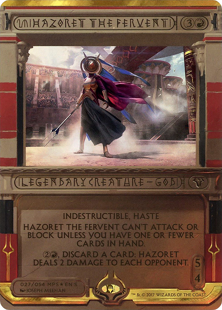 Hazoret the Fervent (MPS2-027) (Borderless) (Foil)