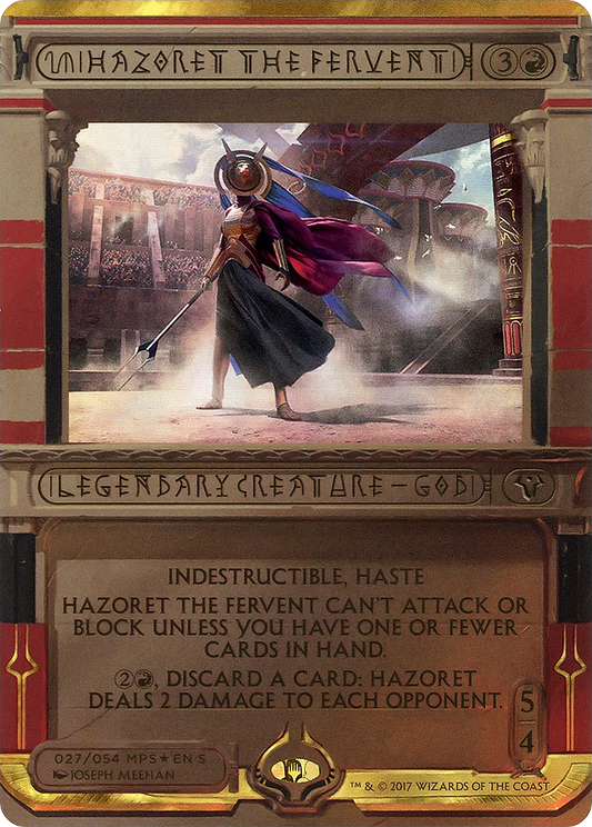 Hazoret the Fervent (MPS2-027) (Borderless) (Foil)