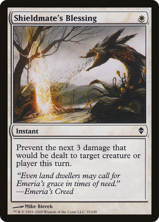 Shieldmate's Blessing (ZEN-035) (Foil)