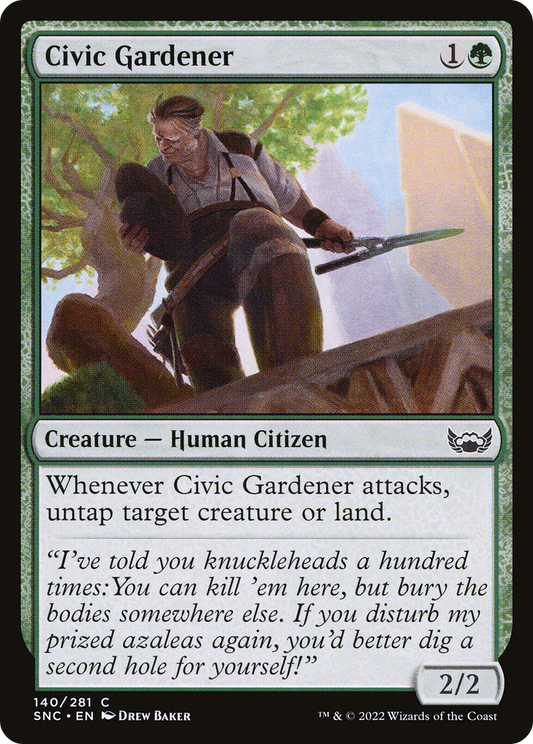 Civic Gardener (SNC-140) (Foil)