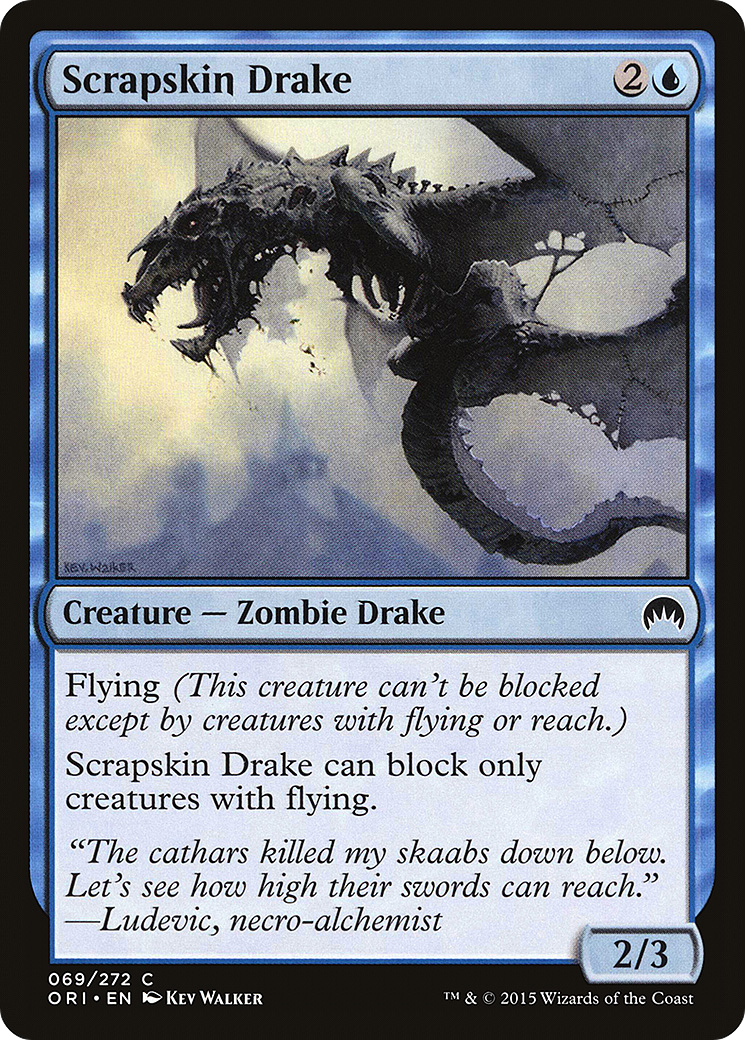 Scrapskin Drake (ORI-069) (Foil)